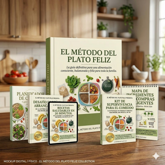 El metodo del plato feliz: empieza hoy y cambia para siempre